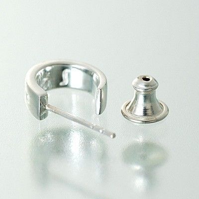 シルバースタッドピアス(片耳用)