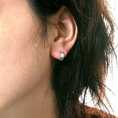 シルバースタッドピアス(片耳用)