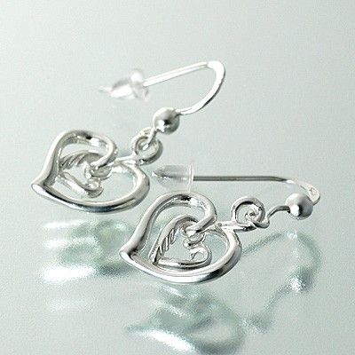 シルバーフックピアス