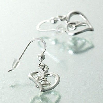 シルバーフックピアス