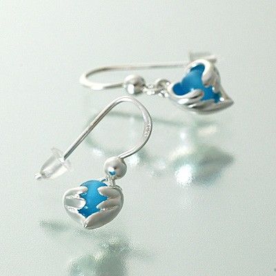 シルバーフックピアス