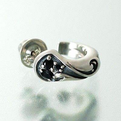 シルバースタッドピアス(片耳用)