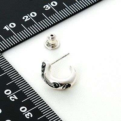 シルバースタッドピアス(片耳用)