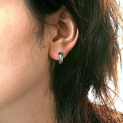 シルバースタッドピアス(片耳用)