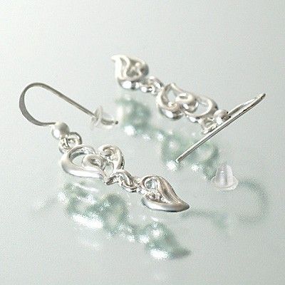 シルバーフックピアス