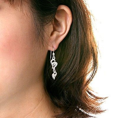 シルバーフックピアス