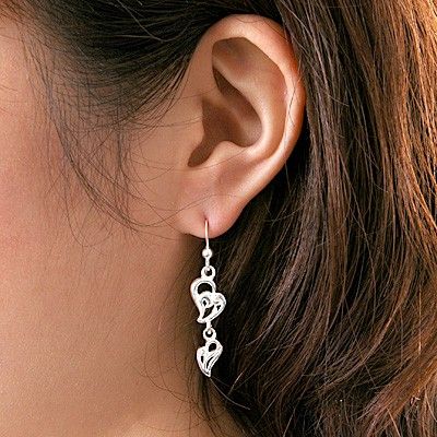 シルバーフックピアス