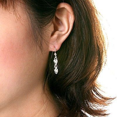 シルバーフックピアス