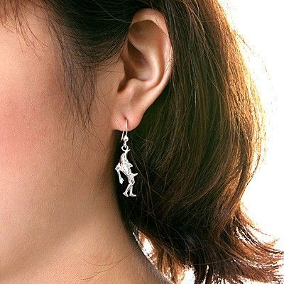 シルバーフックピアス