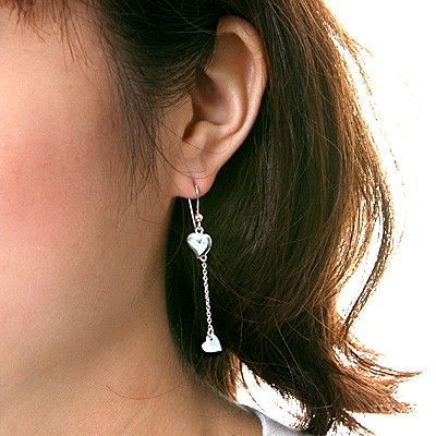 シルバーフックピアス