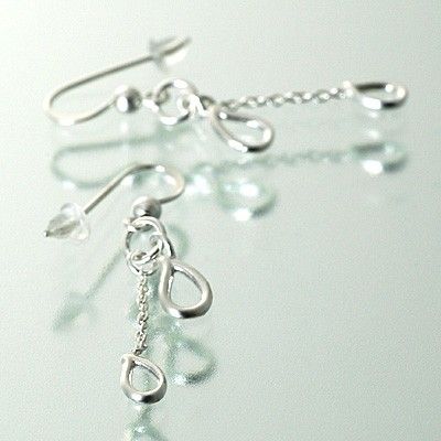 シルバーフックピアス