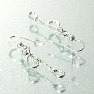 シルバーフックピアス