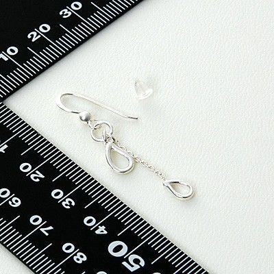 シルバーフックピアス