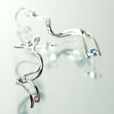 シルバーフックピアス