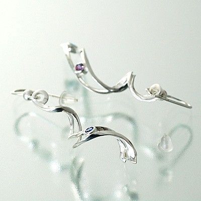 シルバーフックピアス