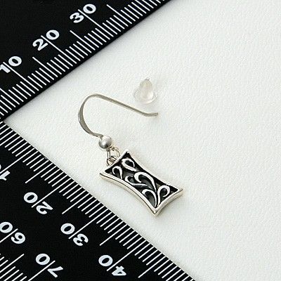 シルバーフックピアス