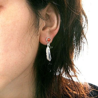 シルバースタッドピアス(片耳用)