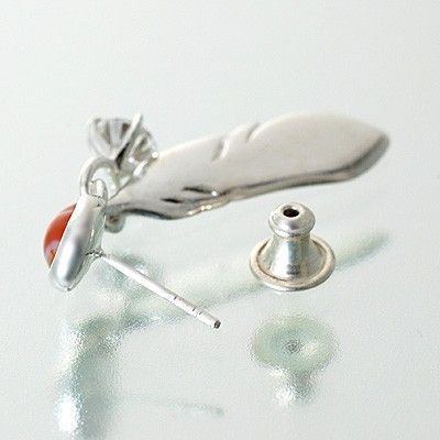 シルバースタッドピアス(片耳用)