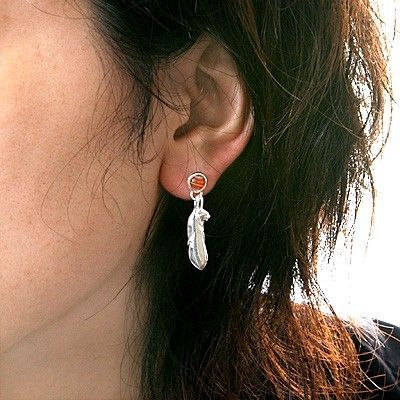 シルバースタッドピアス(片耳用)