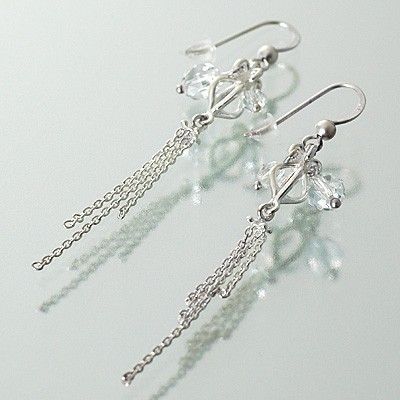 シルバーフックピアス