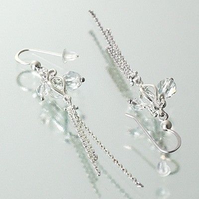 シルバーフックピアス