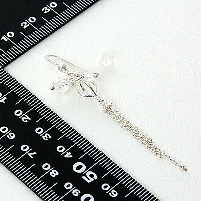 シルバーフックピアス