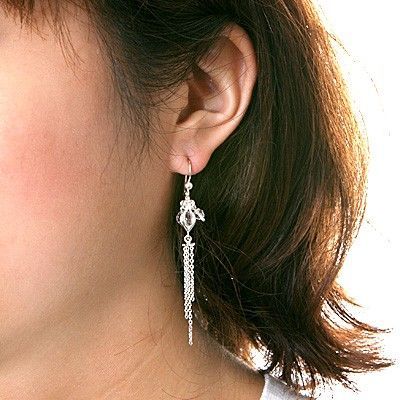 シルバーフックピアス