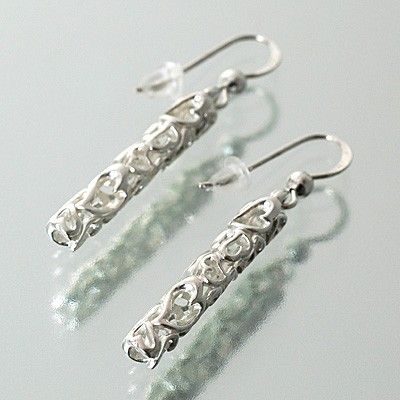 シルバーフックピアス