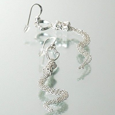 シルバーフックピアス