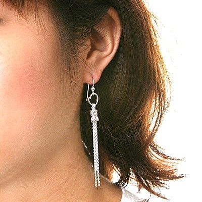 シルバーフックピアス