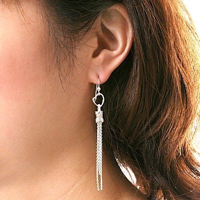 シルバーフックピアス