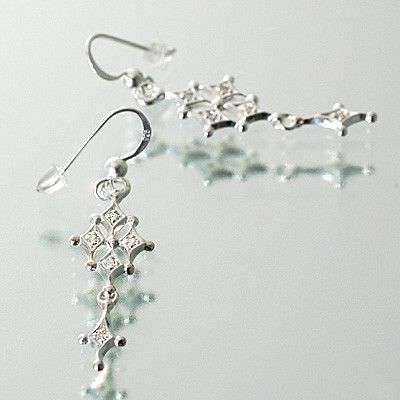 シルバーフックピアス