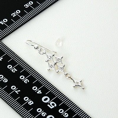 シルバーフックピアス