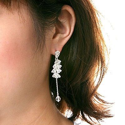 シルバースタッドピアス