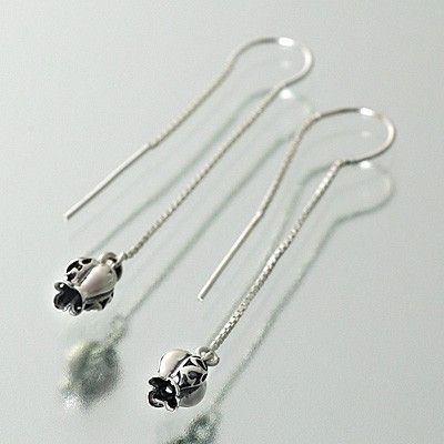 シルバーアメリカンピアス