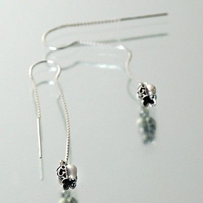 シルバーアメリカンピアス