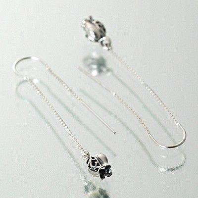 シルバーアメリカンピアス