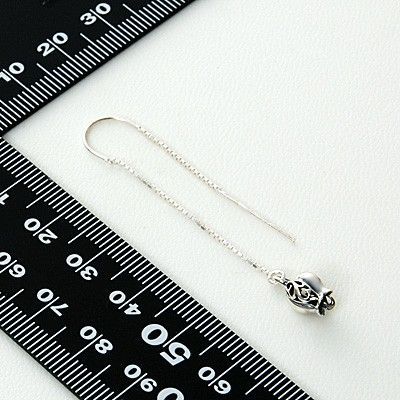 シルバーアメリカンピアス