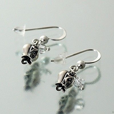 シルバーフックピアス