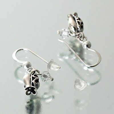 シルバーフックピアス