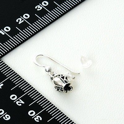 シルバーフックピアス