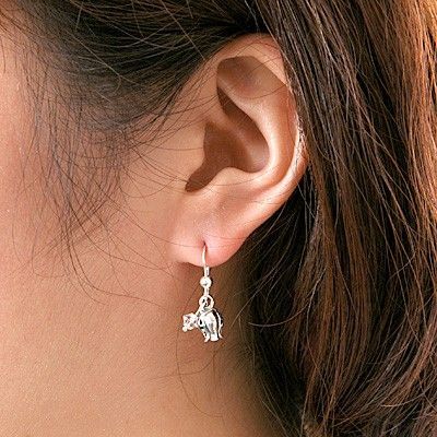 シルバーフックピアス