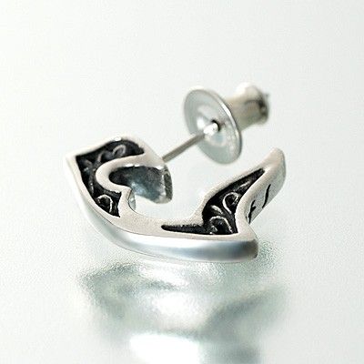 シルバースタッドピアス(片耳用)