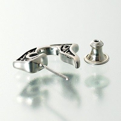 シルバースタッドピアス(片耳用)