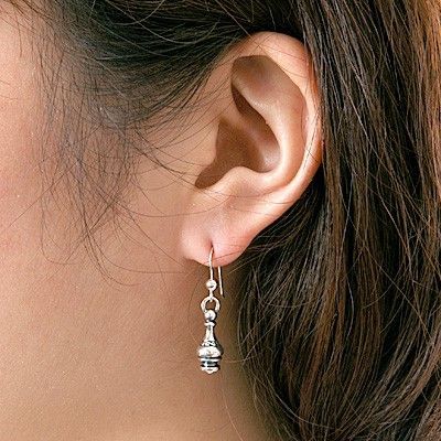 シルバーフックピアス