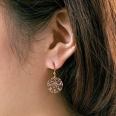 シルバーフックピアス