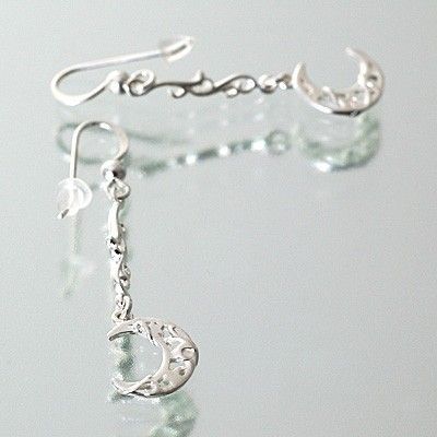 シルバーフックピアス