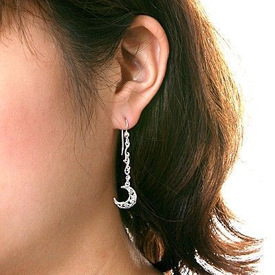 シルバーフックピアス