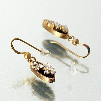 シルバーフックピアス