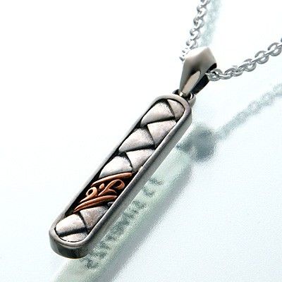 シルバーペアネックレス